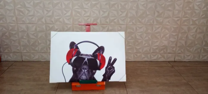 Maleta Cavalete para Artes Visuais
