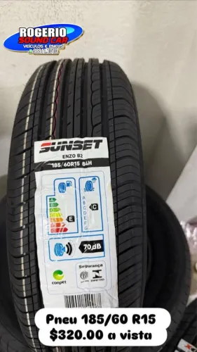 PNEU SUNSET 185/60 R15 $320.00 à vista 