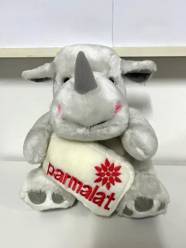 Pelúcia Parmalat Rinoceronte 