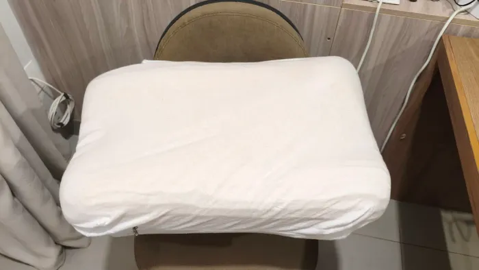 Travesseiro Cervical Fibrasca Anatômico 50x70 - Muito Conservado