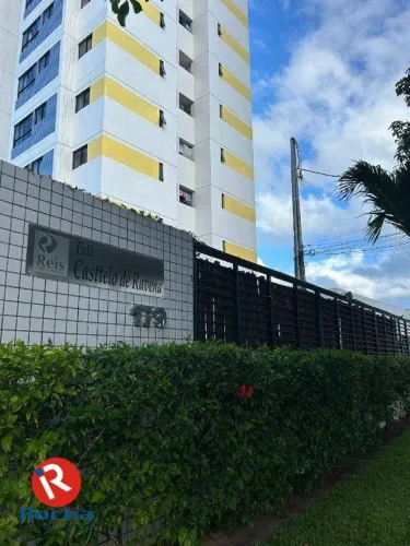 Apartamento com 2 dormitórios para alugar, 46 m² por R$ 2.700,00/mês - Campo Grande - Reci