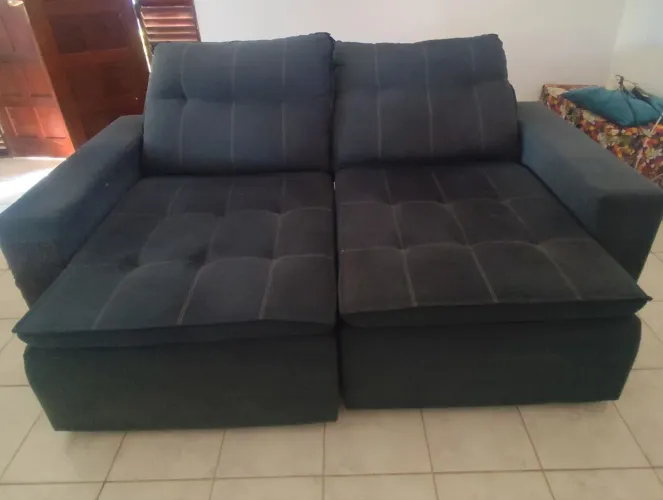 Sofá reclinável