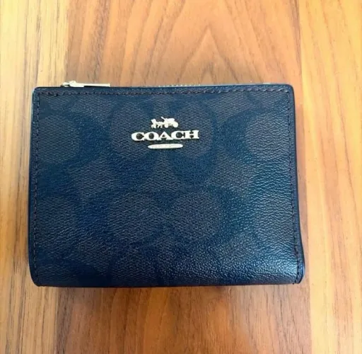CARTEIRA ORIGINAL COACH PRETA