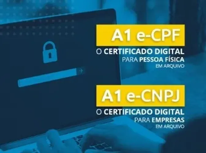Certificado Digital A1 e-CPF / e-CNPJ | Para todo o Brasil | Por Vídeo conferência R$99,00