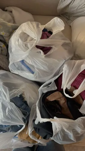 Lote de roupas de desapego
