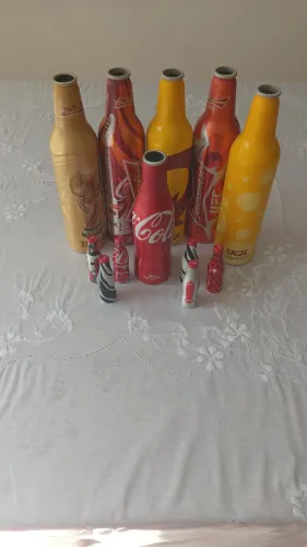 Garrafinha Colecionaveis de Aluminio