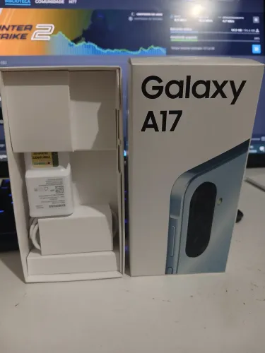 SAMSUNG A17 + FONE DE OUVIDO