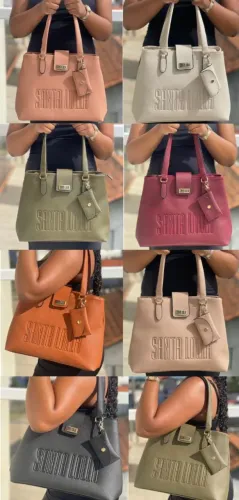 Bolsa Sacola luxo Estilo Luise Santa Lolla
