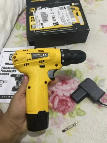 Parafusadeira Furadeira Recarregável 220v 