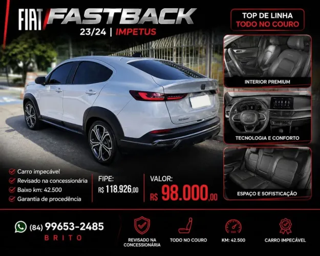 Fiat Fastback Impetus 1.0 200 T. Flex AUT 2024