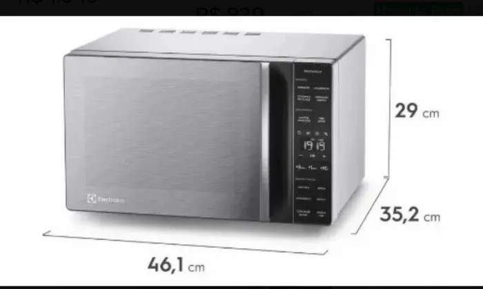 Micro-ondas Electrolux 23L Usado