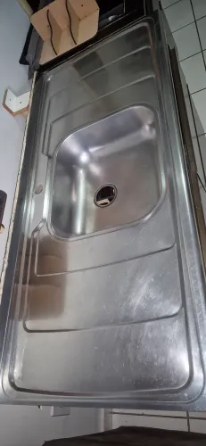 Pia inox usada