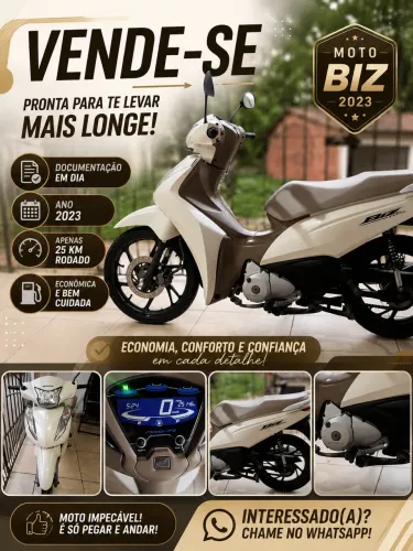 BIZ 125 NOVA! Bem cuidada