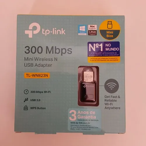 Adaptador Wireless TP-Link 300Mbps - LEIA DESCRIÇÃO