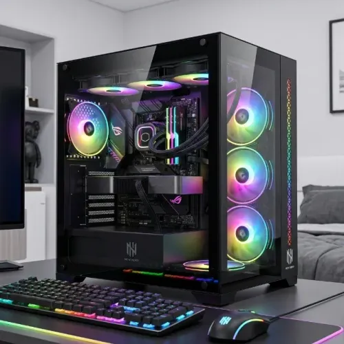 Gabinete tipo aquario da New Hero