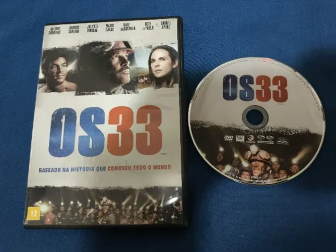 DVD - Os 33, Antonio Banderas