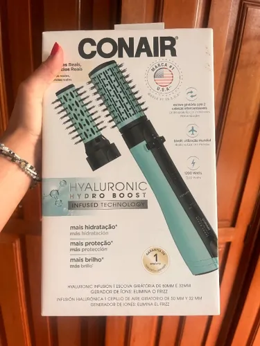 Escova Secadora Rotativa Rotating Hyaluronic Conair