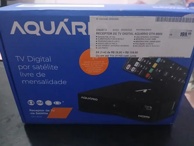 Vendo um Receptor de TV Digital 