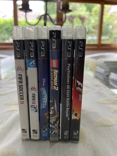 Combo 6 jogos ORIGINAIS - PS3