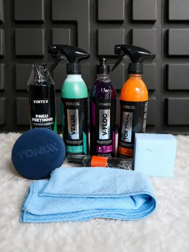 Kit Completo Vonixx para Cuidado Automotivo