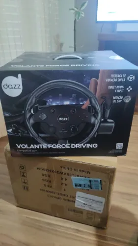 Volante Dazz Force Driving - NOVO LACRADO