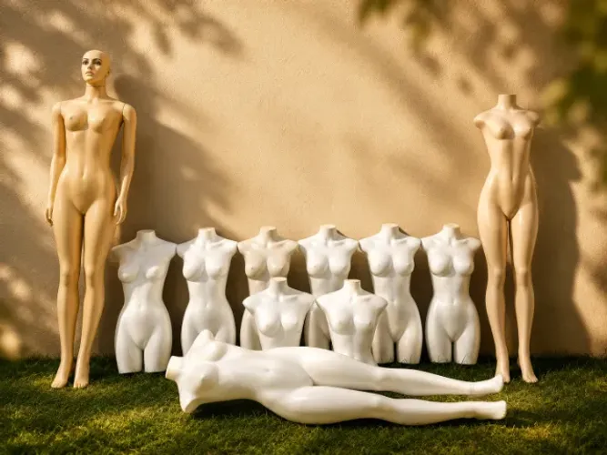 SUPER PROMOÇÃO DE MANEQUINS Femininos para Loja, Corpo Inteiro e Busto em Ótimo Estado