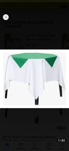 Toalha de mesa cobre manchas (verde escuro)