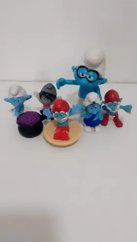 Mc lanche feliz Coleção os Smurfs