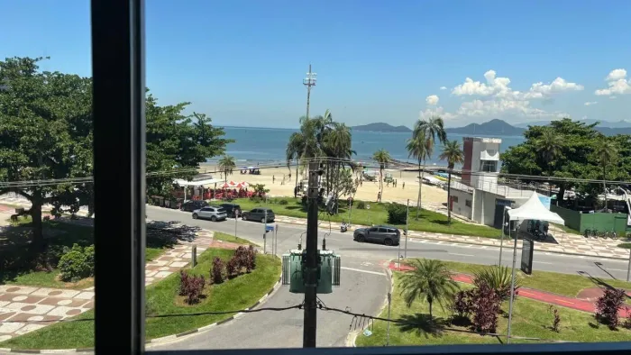 Apartamento para locação com 3 quartos frente mar na Ponta da Praia - Santos/SP