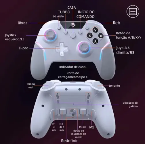 Controle Gamer X20 (LACRADO)