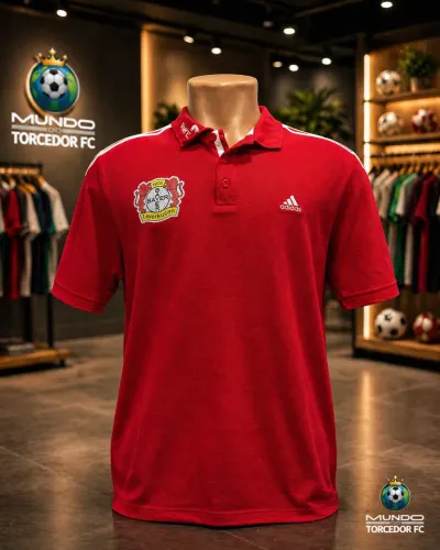 Camisa Bayer Leverkusen Tamanho L (veste M/G no Brasil dependendo do caimento) 