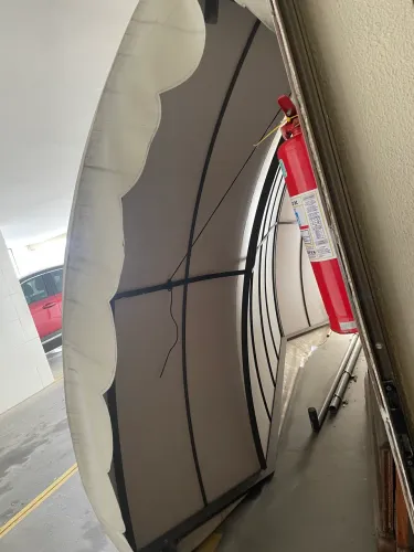 Toldo de entrada 