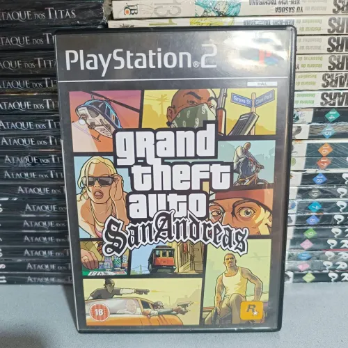 GTA San Andreas PS2 Original Playstation