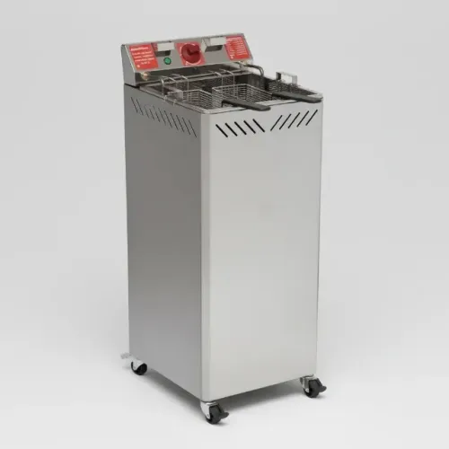 Fritadeira elétrica industrial água e óleo