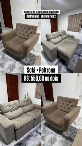 Sofá + Poltrona