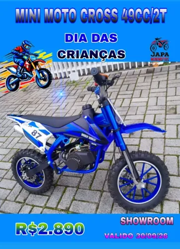 MINI MOTO CROSS 49CC/2T DIA DAS CRIANÇAS