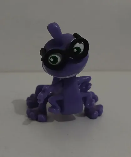 BONECO MINIATURA UNIVERSIDADE MONSTROS SA VILÃO RANDALL PIXAR