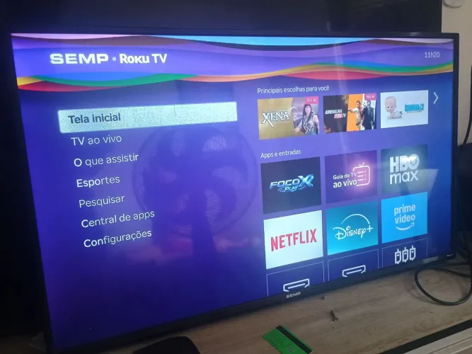 Vendo smart tv semp 43 polegadas