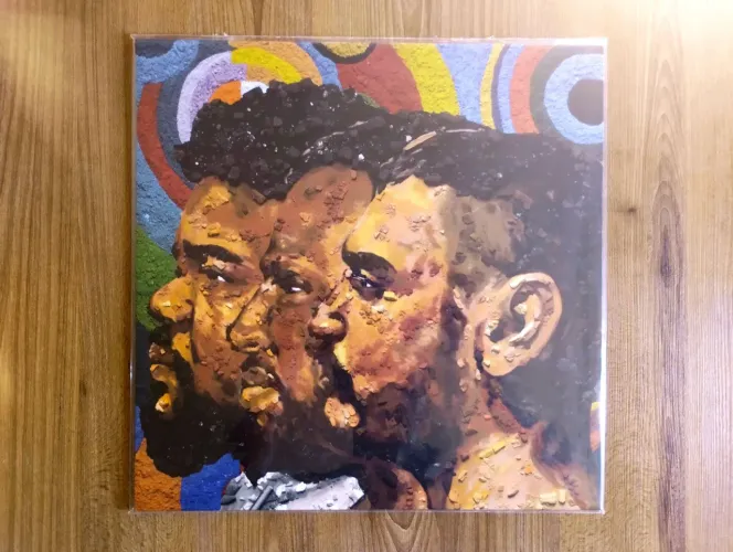 LP Criolo, Amaro e Dino - disco de vinil novo