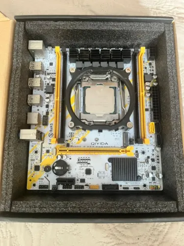 KIT X99 - Placa-Mãe QIYIDA X99 + Xeon E5-2620 V3 LGA2011-v3 DDR4