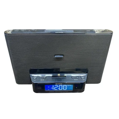 Rádio relógio Sony (pino Dock com defeito )