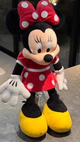 Lindo Casal Pelúcia Mickey E Minnie Mouse Originais Disney