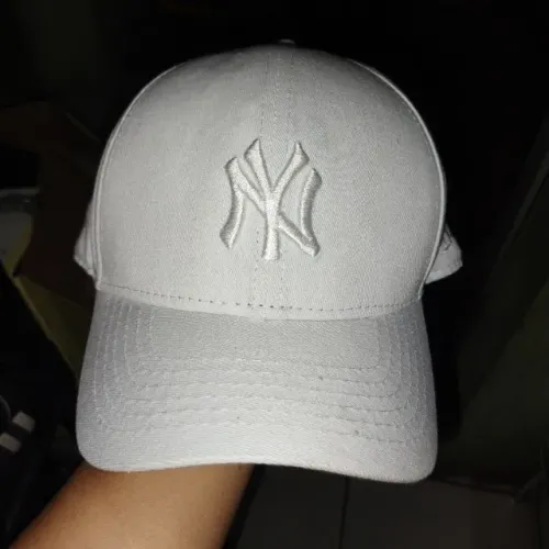boné ny branco unissex