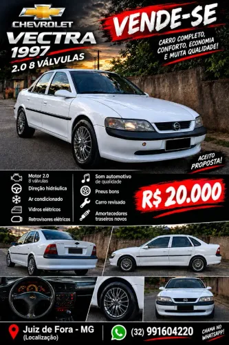 Chevrolet Vectra GLS/expres.2.2/ 2.0 E 2.0 CD 8V 1997
