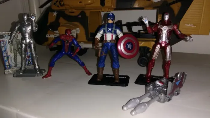 4-PACK MOVIE HEROES. Action figures de 3,75"