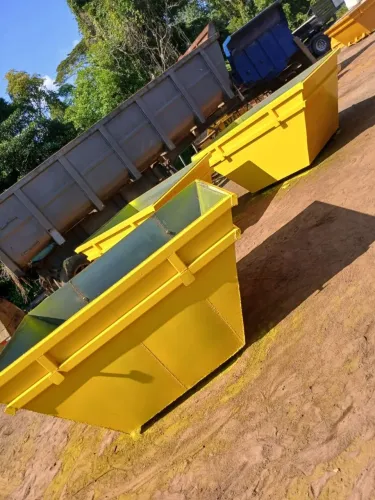 Caçambas para entulho
