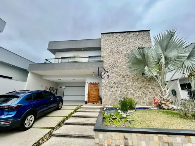 Sobrado mobiliado com 3 dormitórios para alugar, 300 m² por R$ 8.625/mês - Condomínio Terr