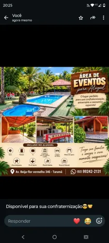 Aluga-se para seu evento