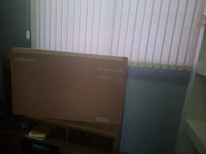 Smartv Samsung 4k 43 polegadas na caixa lacrada