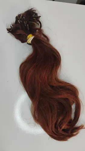 Vendo cabelo humano, 150gr e 35 cm